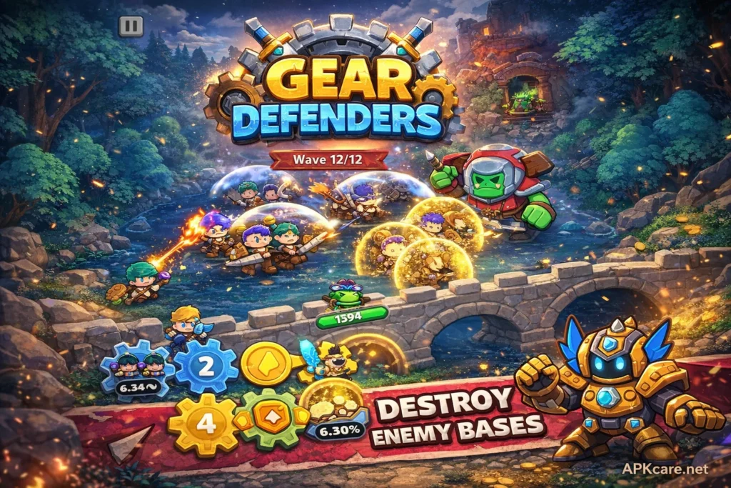 Gear Defenders Game Download for Android Latest Version