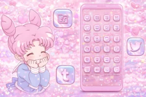 Kawaii Cute Girl Theme 3