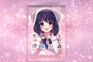 Kawaii Cute Girl Theme 2