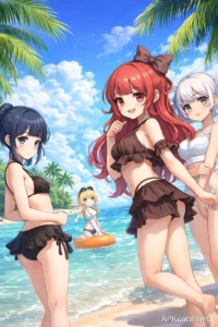 Summer Island With Cute Girl 2