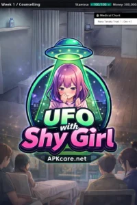 UFO with Shy Girl 3