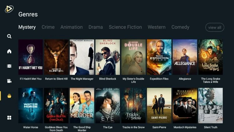 MobiFlix App Interface